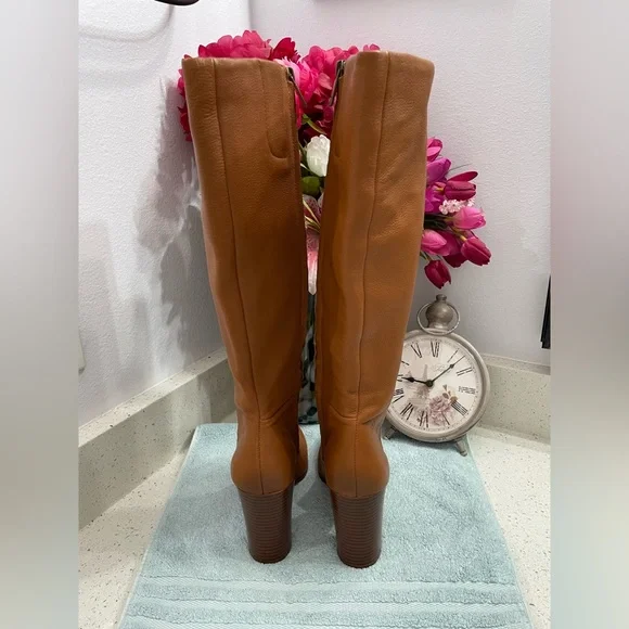 Kenneth Cole Tan Knee Boots - Picture 4 of 16